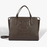 BOLSA TOTE MÉDIA TASSY MARROM S 50015 0512 0053 SCHUTZ