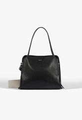 BOLSA TOTE PEQUENA COURO PRETA S 50018 3096 0004 SCHUTZ