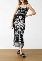 VESTIDO MIDI COQUEIRAL 338600 FARM RIO