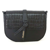 Bolsa Tiracolo Detalhe Amarrado Preta S 50010 0606 0001 Schutz