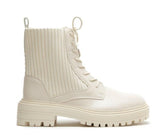 Bota Coturno Cano Médio Off Detalhe Knit C 30479 0001 0002 Anacapri