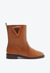 Bota Marrom Cano Curto Triangle S 22057 0003 0002 Schutz
