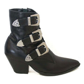 Bota Wendi Fivelas Preta 61177.215Sb Specchio