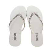 Chinelo De Dedo Branco Brilho S 20632 0029 0002 Schutz