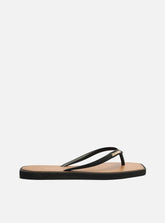 Chinelo De Dedo Preto Square Palmilha Preto Z 19027 0001 0008 Brizza