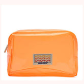 NECESSAIRE MÉDIA TRANSLÚCIDA SUNDOWN LARANJA C 46018 1916 0002 ANACAPRI