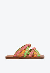 Rasteira Tiras Coloridas S 04237 0551 0001 Schutz