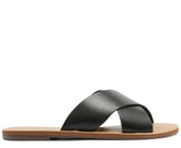 Rasteira Tiras Cruzadas Preta C 30014 0004 0002 Anacapri