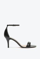 Sandália Gisele Salto Médio Couro Preta S 04229 0324 0356 Schutz