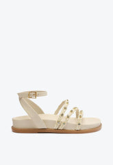 Sandália Papete Couro Branca S 21564 0186 0001 Schutz