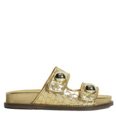 Sandália Papete Lis Dourada S 21564 0102 0003 Schutz