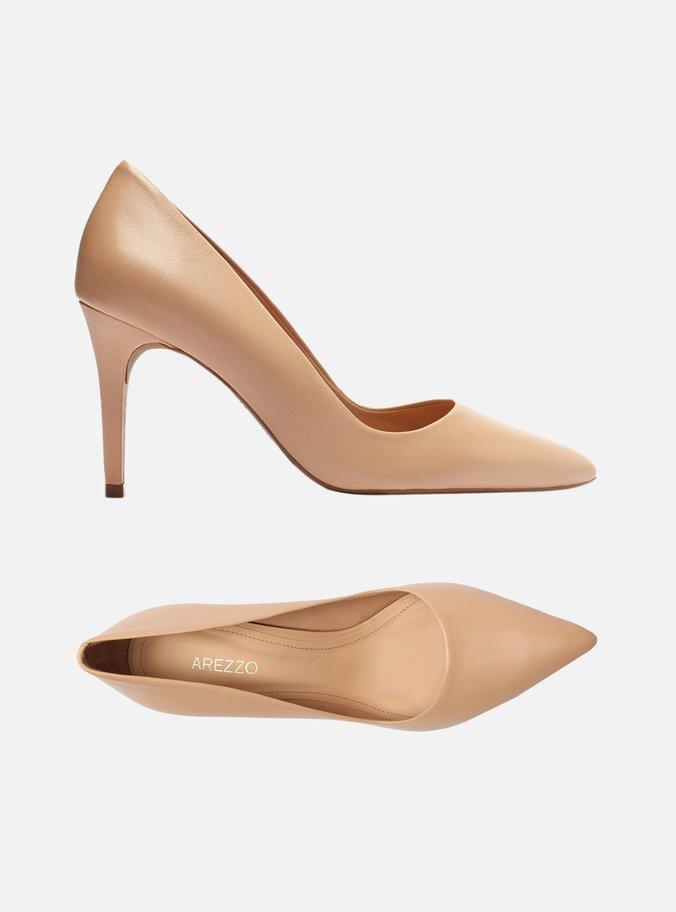 SCARPIN NUDE COURO BICO FINO SALTO MÉDIO A 10253 0001 0289 AREZZO - Vintedoisk SCARPIN NUDE COURO BICO FINO SALTO MÉDIO A 10253 0001 0289 AREZZO - Vintedoisk