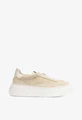 Tênis Couro Suede Branco S 21445 0059 0004 Schutz