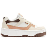 Tênis Emma Branco E Marrom C 30533 0001 0010 Anacapri