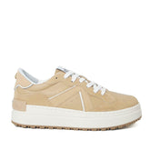 Tênis Marrom Tratorado Couro Camurça S 21854 0001 0005 Schutz