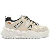 Tênis Robusto Sola Detalhada Branco E Preto C 30562 0001 0001 Anacapri