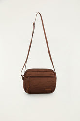 BOLSA FARM ZIRIGUIDUM LISOS PUFFER MARRO 78328329B FARM