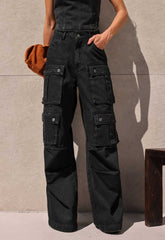 CALÇA CARGO JEANS UTILITY 8303 ALCANCE