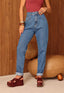 Calça Feminina ALCANCE ref. JEANS MOM - VintedoisK