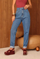 CALÇA JEANS MOM 1732002 ALCANCE