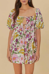 VESTIDO CURTO BANANA FLOR 340068 FARM RIO