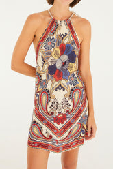 VESTIDO CURTO LENÇO BORBOLETA RETRO 341282 FARM RIO