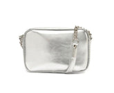 BOLSA TIRACOLO PEQUENA ESSENCIAL PRATEADA C 50001 0001 0052 ANACAPRI