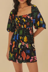 VESTIDO CURTO BUENA GENTE 340045 FARM RIO