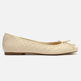 SAPATILHA OFF-WHITE MATELASSÊ BICO REDONDO A 03762 6723 0901 AREZZO