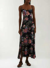 VESTIDO CROPPED FLORAL BERLIM 342094 FARM RIO