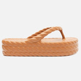SANDÁLIA MARROM FLATFORM MID MARROCOS Z 19083 0001 0014 BRIZZA