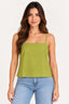 Verde | Blusa Alf Assimétrica Skenn — frente