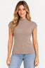 Caqui | Blusa Gola Alta Revanche — frente