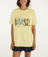 BLUSA T-SHIRT MEDIA SOY BRASIL 349160 FARM RIO