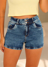 SHORTS JEANS CINT ALTA PENCE 1212021S REVANCHE
