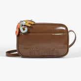 BOLSA TIRACOLO PEQUENA SIAN MARROM S 50015 0886 0002 SCHUTZ