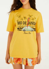 BLUSA T-SHIRT MEDIA BRASILEIRINHO 357722 FARM RIO