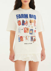 BLUSA T-SHIRT MEDIA PLAYA 352971 FARM RIO