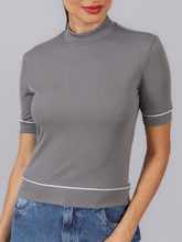 BLUSA RIB GOLA MEDIA 394116 SKENN