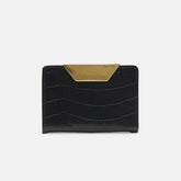 Carteira Preta Croco Pequena Detalhe Metal A 40011 0310 0005 Arezzo