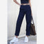 CALÇA JEANS MOM ESCURA BARRA ITALIANA CAFEM00147 REVANCHE