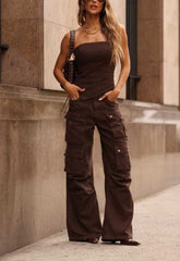 CALÇA JEANS CARGO UTILITY 9134 ALCANCE