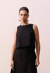 BLUSA DECOTE TRANSPASSADO COSTAS 105590 CACAY