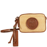 BOLSA TIRACOLO RAFIA PALHA MARROM S 50010 0761 0002 SCHUTZ