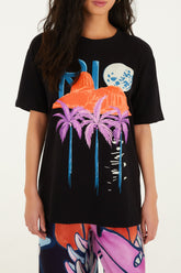 BLUSA T-SHIRT MEDIA RIO VERTICAL 351789 FARM RIO