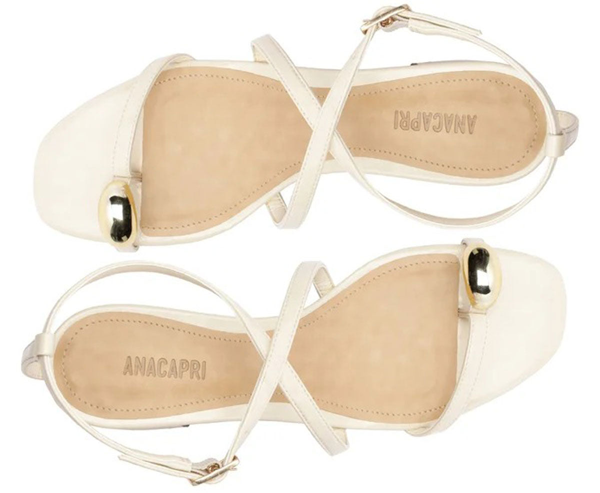 SANDÁLIA SALTO BLOCO TIRAS FINAS ADORNO BRANCO C 30489 0090 0009 ANACAPRI SANDÁLIA SALTO BLOCO TIRAS FINAS ADORNO BRANCO C 30489 0090 0009 ANACAPRI