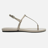 SANDÁLIA RASTEIRA PRATA SLIM BICO REDONDO A 03274 0012 0100 AREZZO