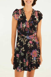 VESTIDO CURTO FLORAL BERLIM 342095 FARM RIO