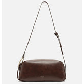 BOLSA BAGUETE TIRACOLO MARROM PEQUENA A 50011 0936 0001 AREZZO