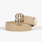 CINTO BEGE MONOGRAMA COURO S 43001 0158 0004 SCHUTZ